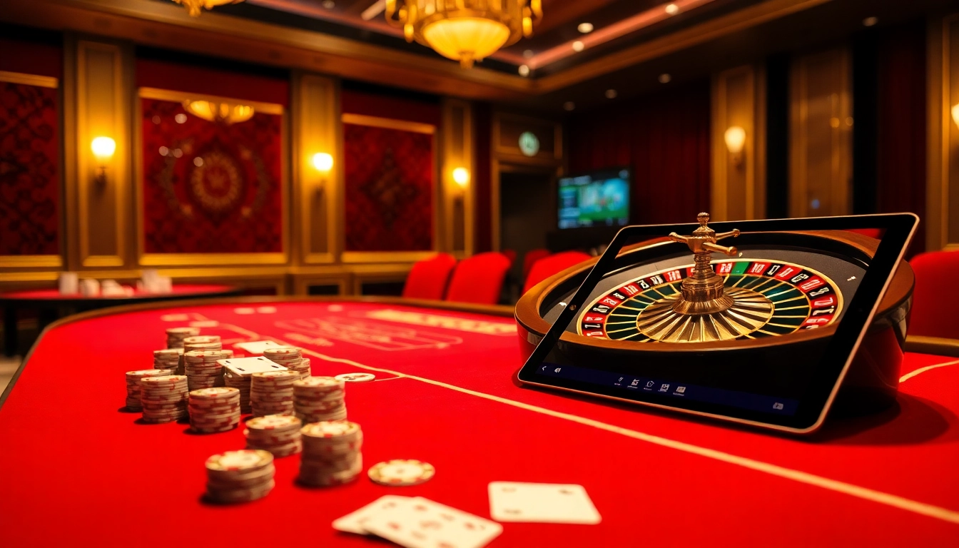 Experience the excitement of u 888 with dynamic casino tables and vibrant gambling elements.