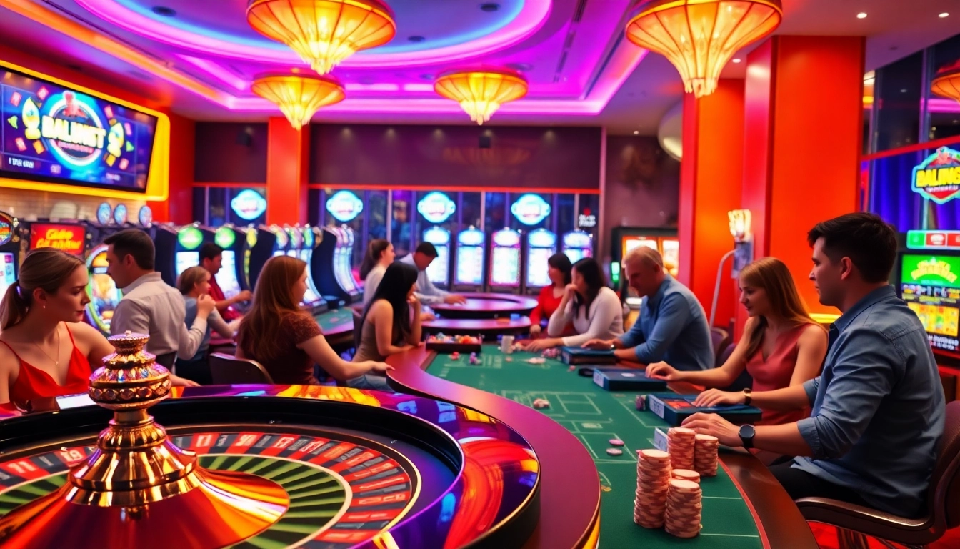 Découvrez le meilleur casino en ligne avec une ambiance vibrante et des joueurs engagés.