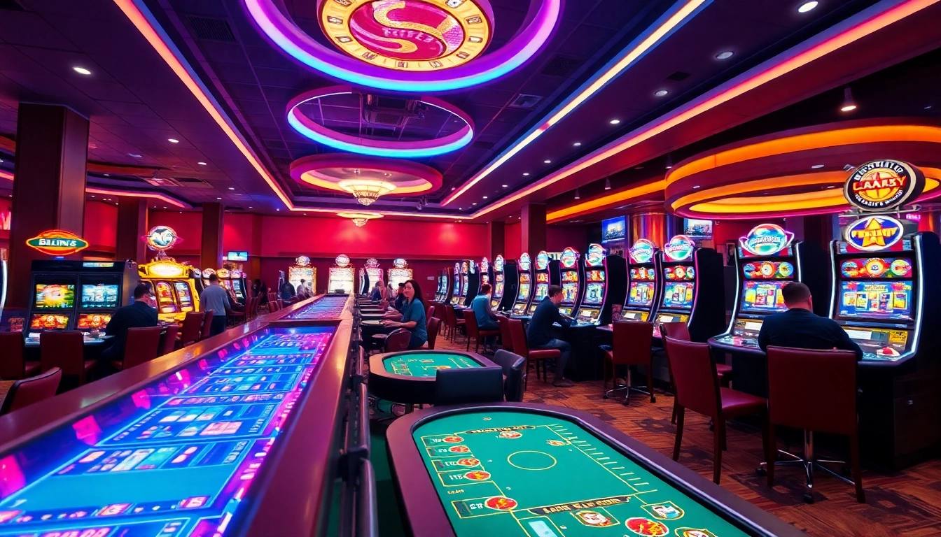 Jouez au casino en ligne avec une expérience immersive, jeux variés et ambiance festive.