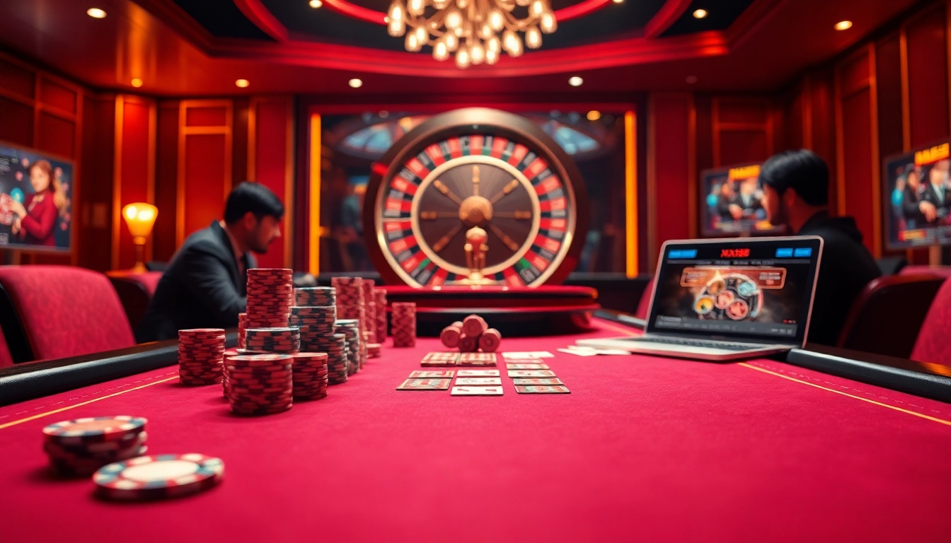 Experience thrilling gameplay at https://xx88.lol/ with vibrant poker action and roulette excitement.