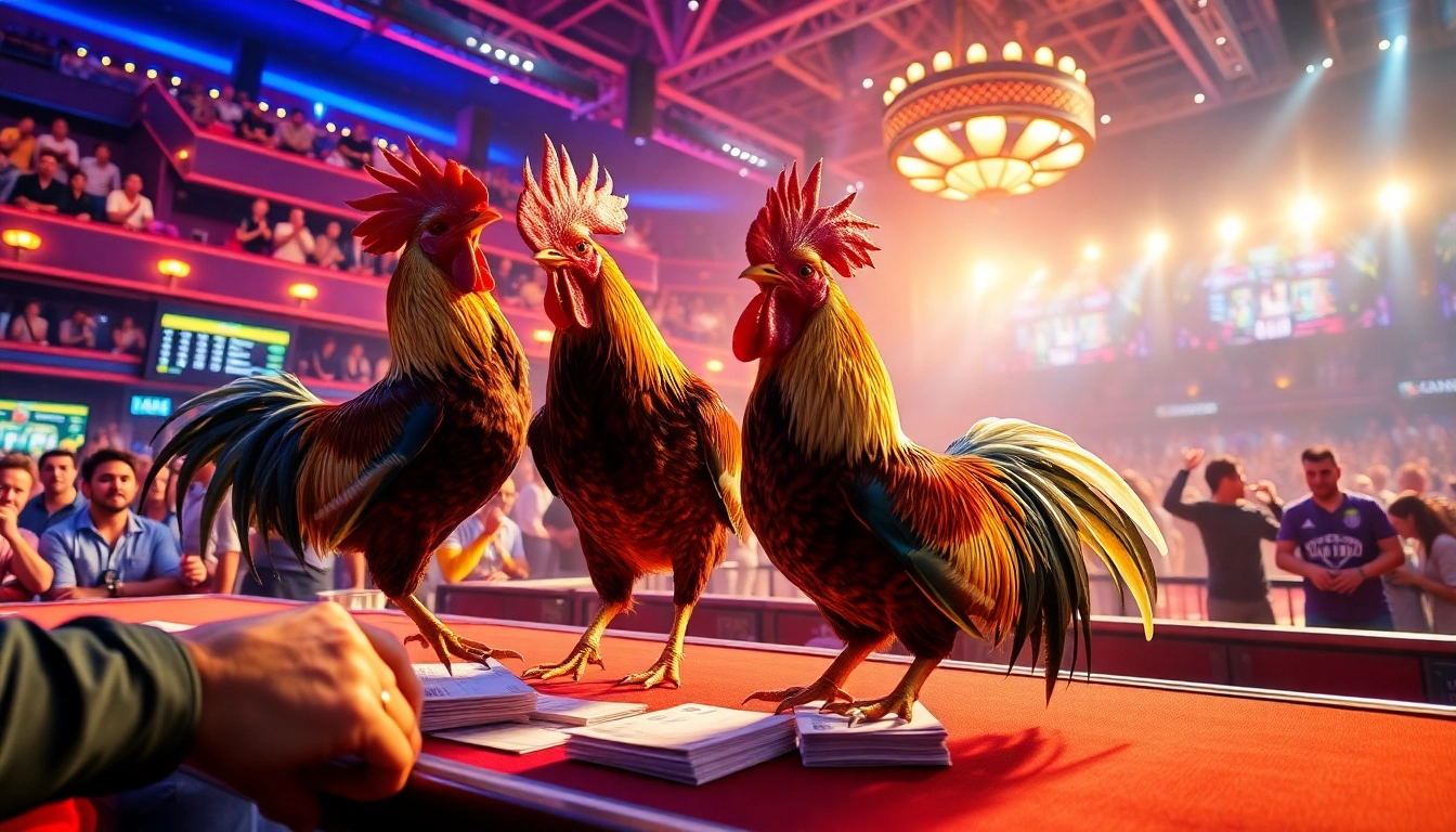 Watch live cockfighting matches on đá gà trực tiếp with vibrant visuals and real-time betting excitement.