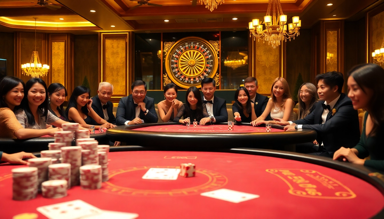 Experience the thrill of Game bài đổi thưởng with engaging card games and vibrant casino atmosphere.