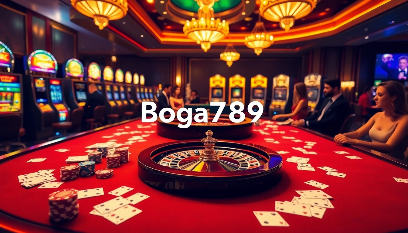 Experience the luxury of gambling at Boga789 with engaging casino games and vibrant slot machines.