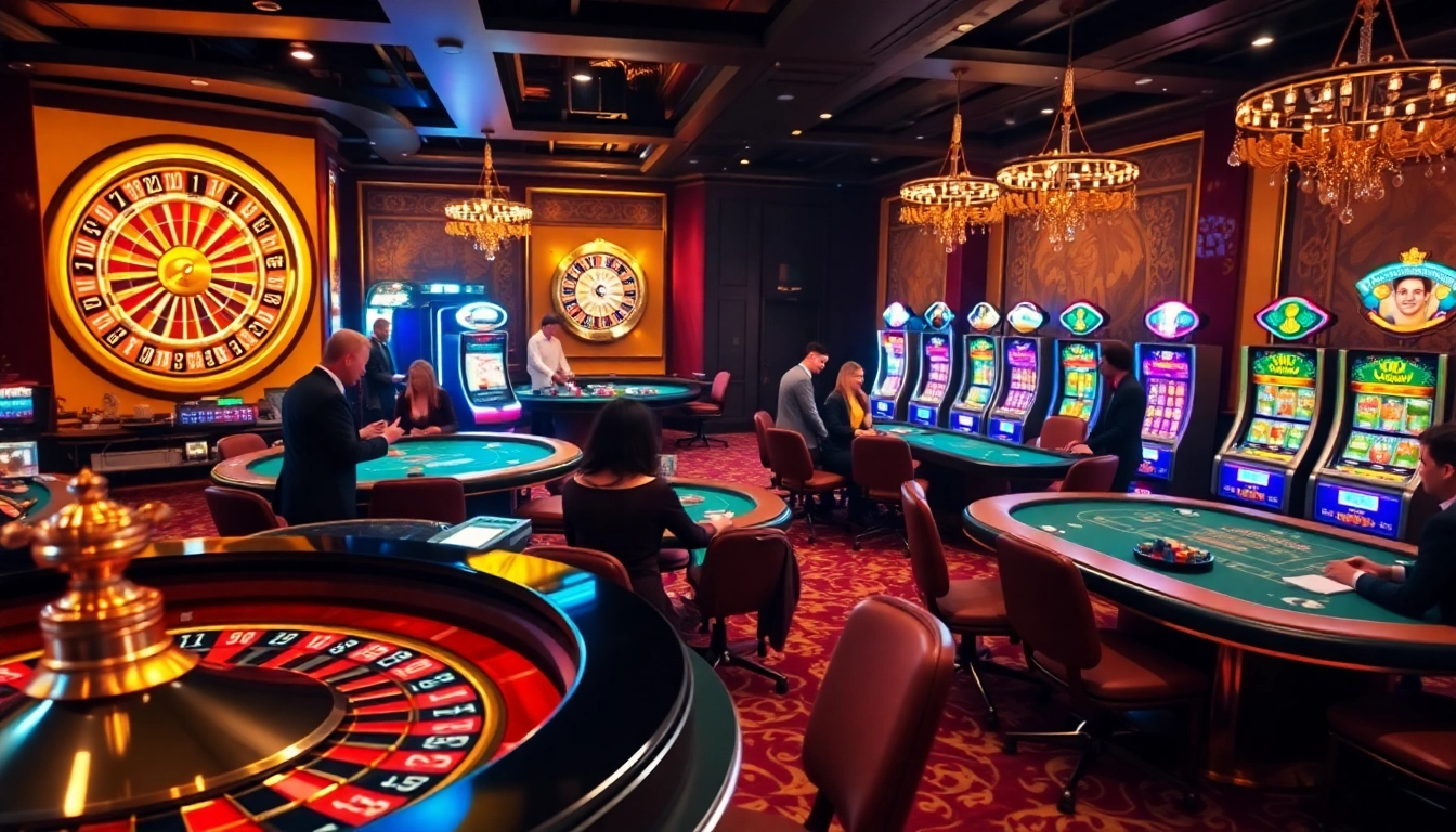 Vivez l'excitation des casinos en ligne français avec des machines à sous vibrantes et des tables de roulette.