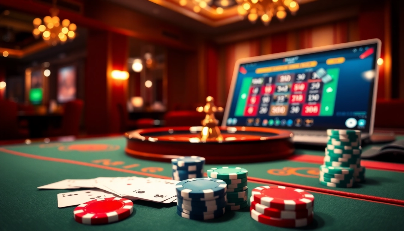 Vivez des expériences de jeu palpitantes avec le casino en ligne Français sur une élégante table de jeu.